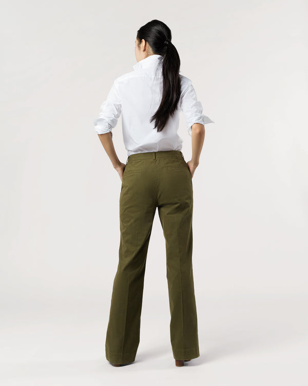 Sid Mashburn Lindy Trouser In Alpine Stretch Twill