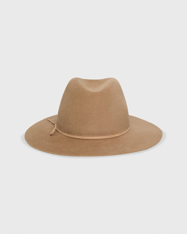 sid mashburn Luxe Amelia Hat in Camel/Tan