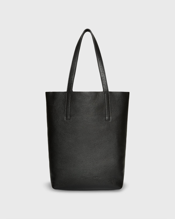 sid mashburn Margot Tote in Black Leather