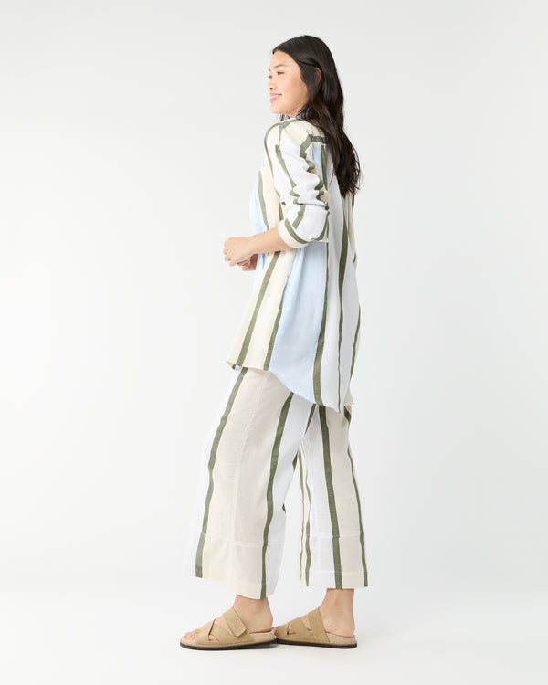 Sid Mashburn Mariam Shirt Dress In Entoto Sage