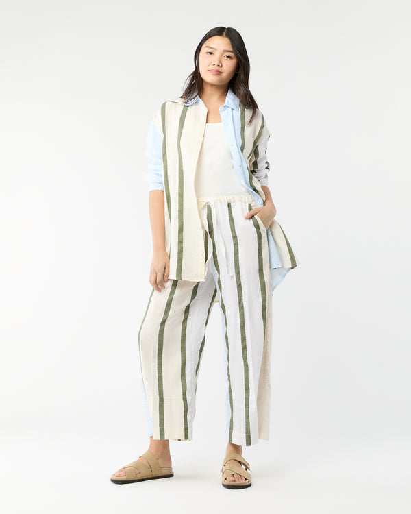 Sid Mashburn Mariam Shirt Dress In Entoto Sage