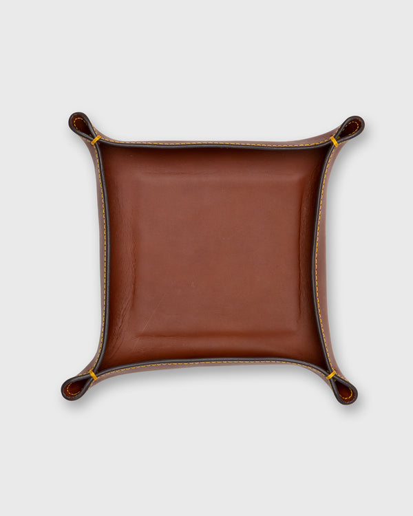 sid mashburn Medium Tray in Golden Leather
