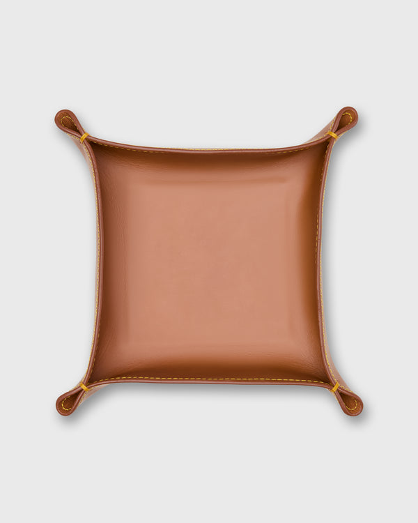 sid mashburn Medium Tray in Natural Leather