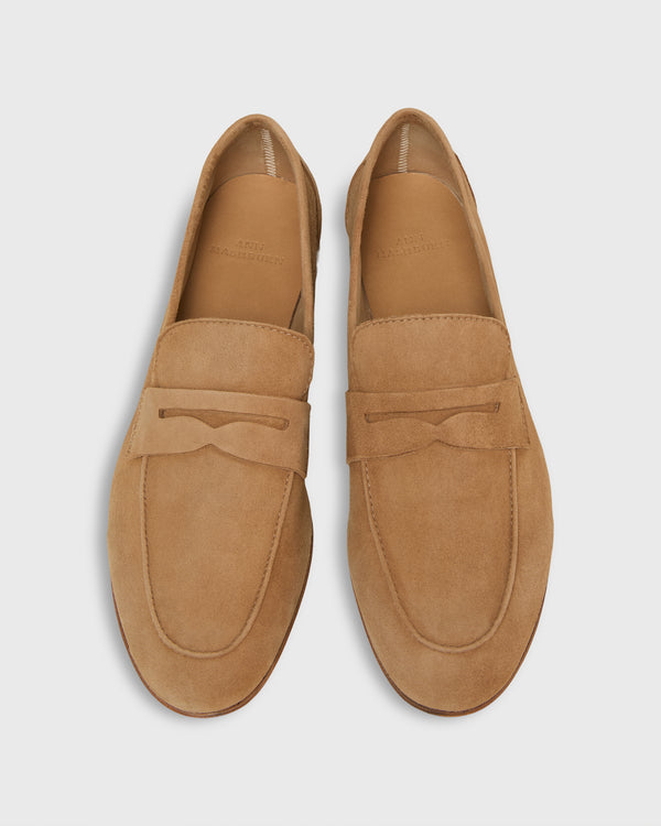 Sid Mashburn Mia Loafer In Camel Suede