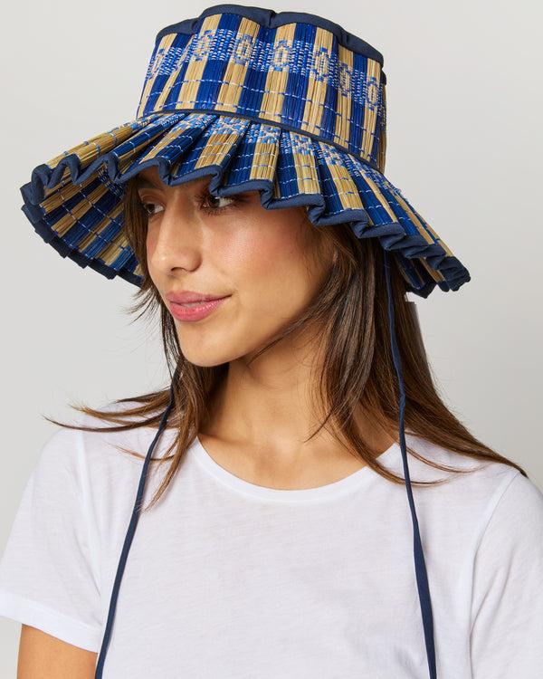 Sid Mashburn Midi Capri Hat In Mediterranean