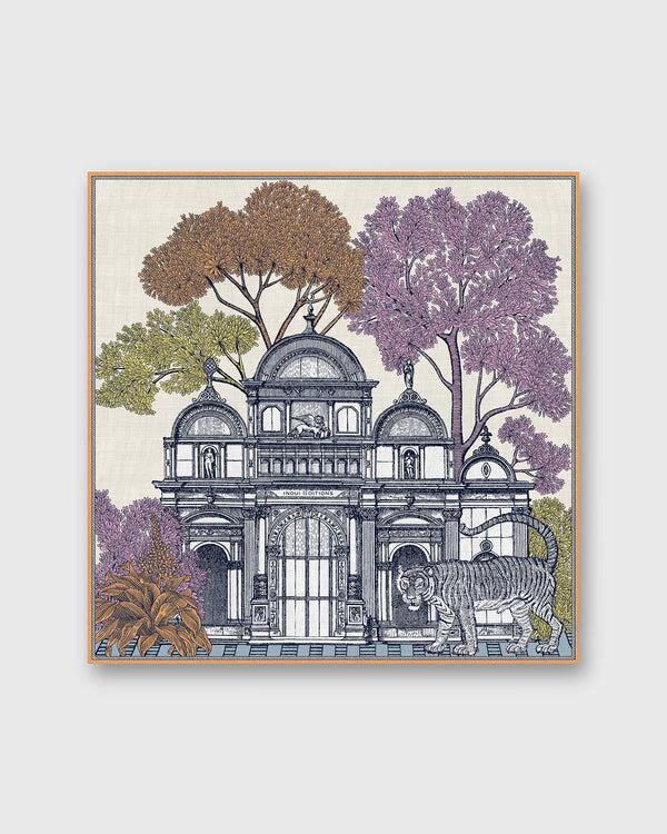 Sid Mashburn Mirage Square Scarf In Multicolor