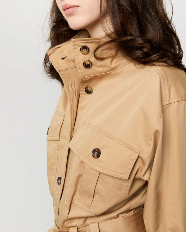 Sid Mashburn Mireille Dress In Beige