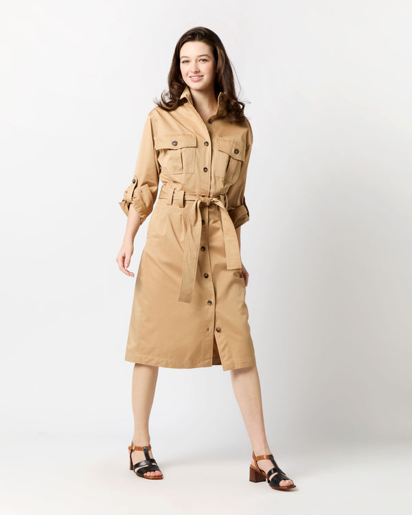 Sid Mashburn Mireille Dress In Beige