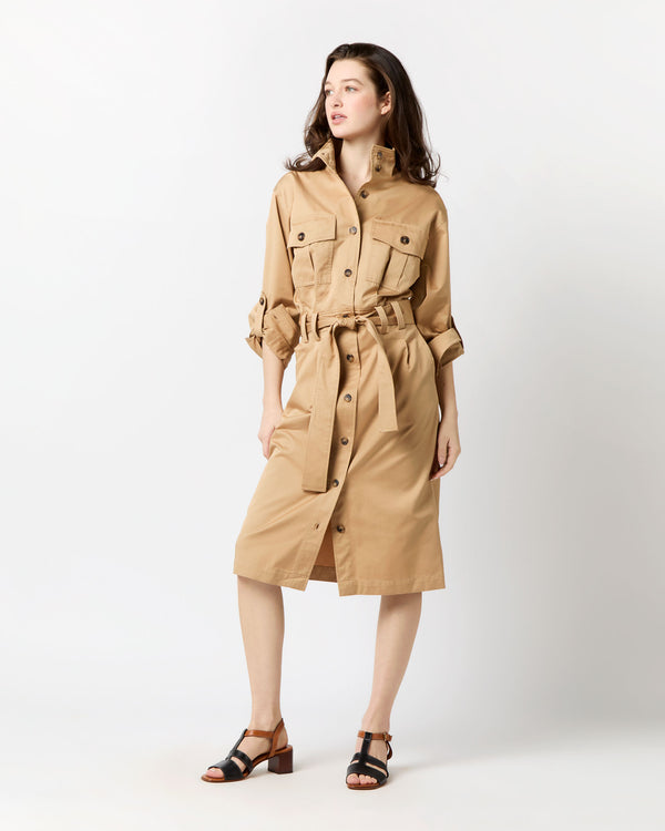 sid mashburn Mireille Dress in Beige