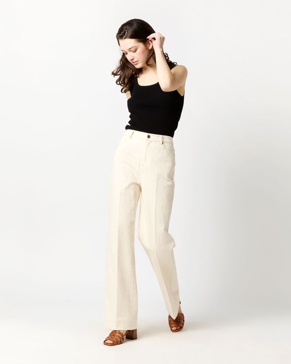 Sid Mashburn Nia Shell In Black Ice Cotton