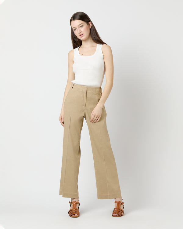 Sid Mashburn Nia Shell In Chalk Ice Cotton