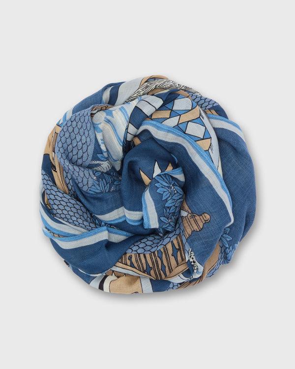 Sid Mashburn Nicolas Scarf In Blue