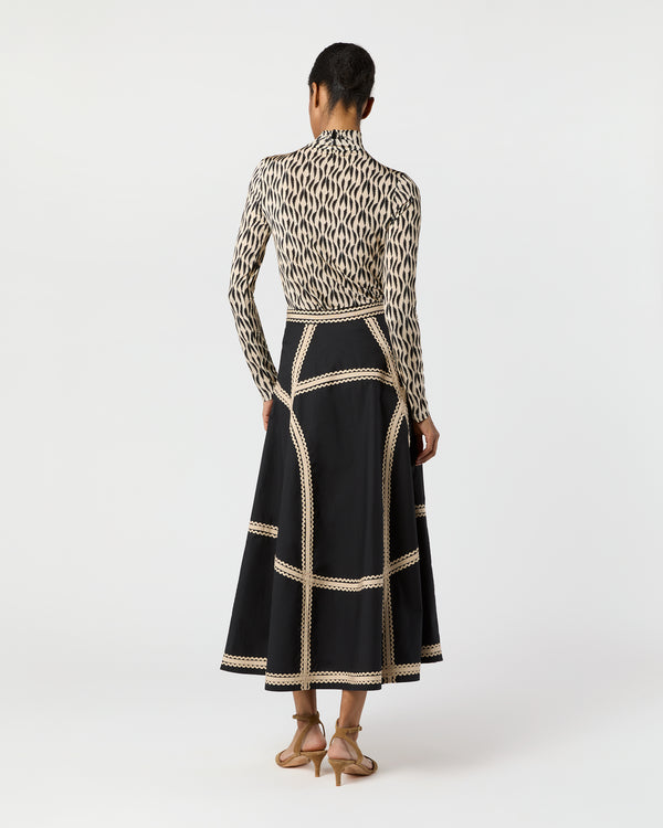 Sid Mashburn Norah Skirt In Noir