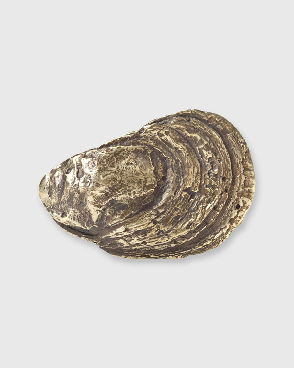 sid mashburn Oyster Shell Belt Buckle in Brass