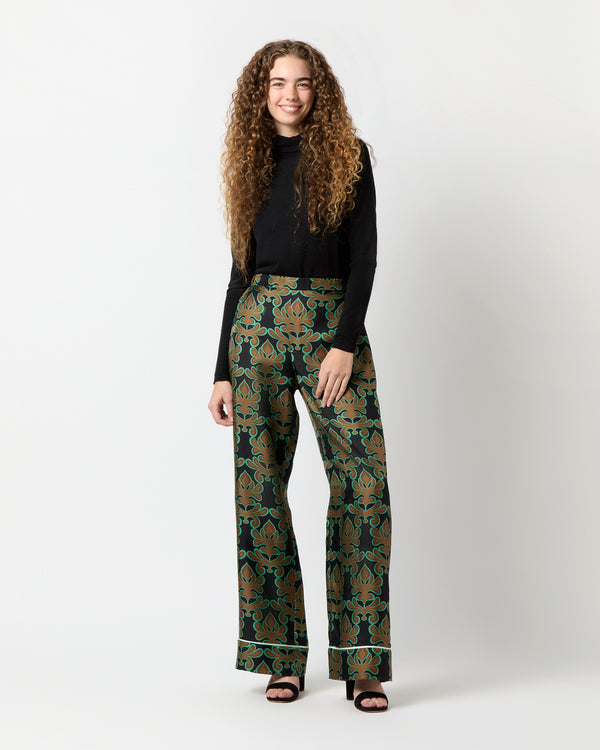 sid mashburn Pajama Pant in Herald Silk Twill