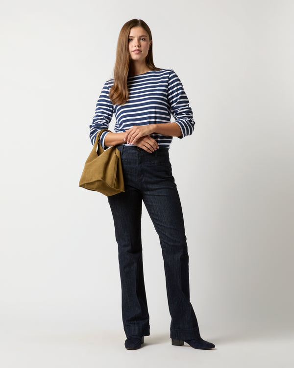 Sid Mashburn Paola Bucket Bag In Tobacco Suede