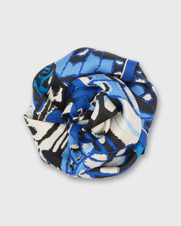 sid mashburn Papillions Square Scarf in Blue