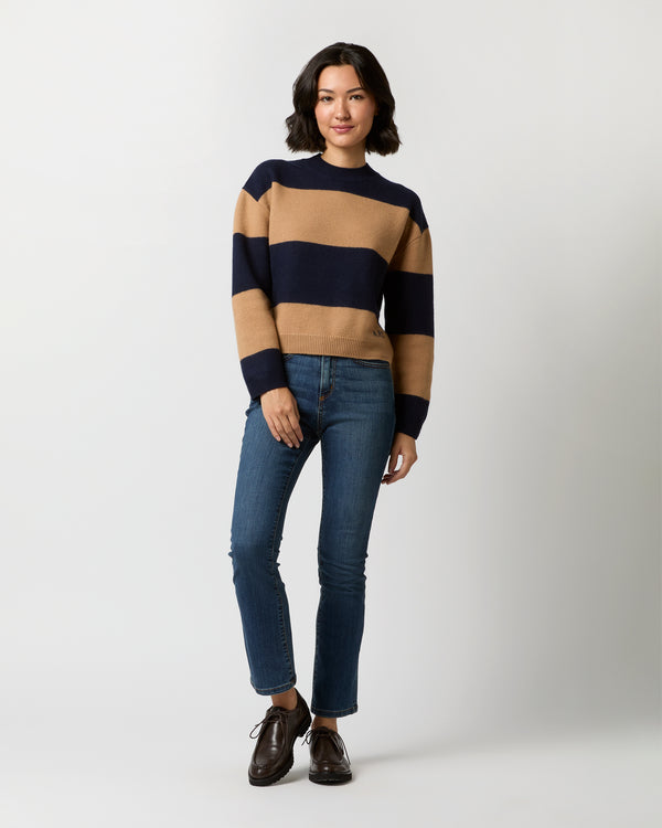 Sid Mashburn Penny Sweater In Dark Navy