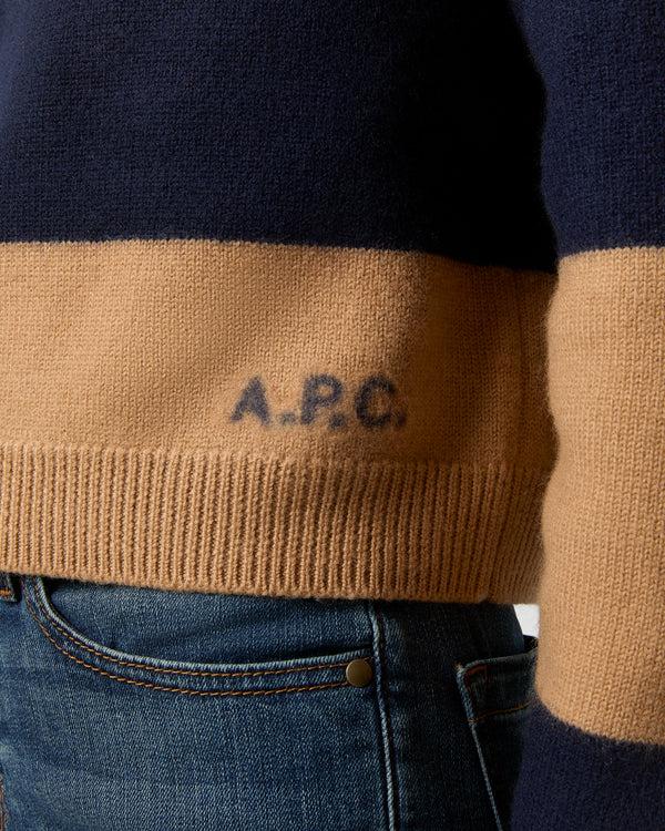 Sid Mashburn Penny Sweater In Dark Navy