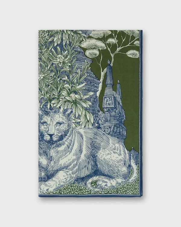 Sid Mashburn Piranesi Scarf In Khaki