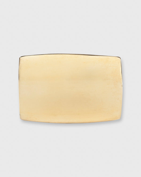 sid mashburn Plaque Belt Buckle in Brass