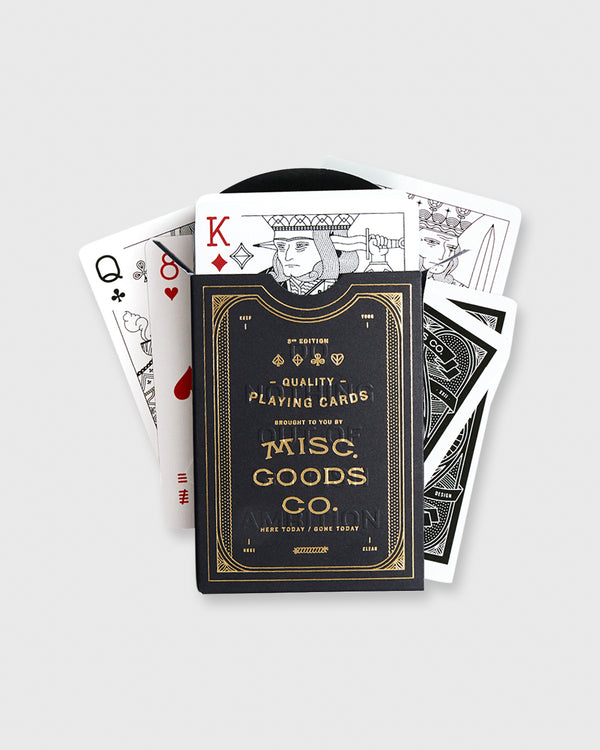 sid mashburn Playing Cards in Black