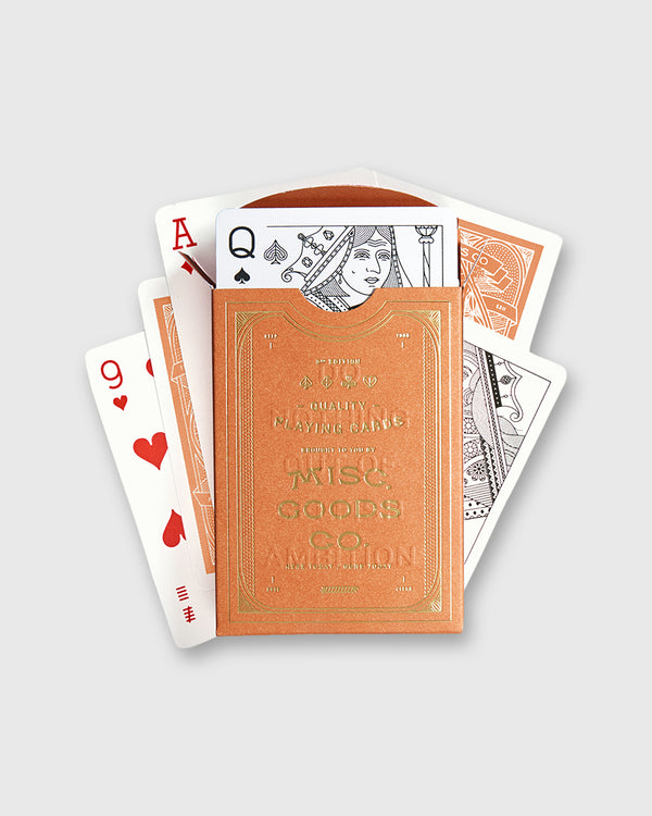 sid mashburn Playing Cards in Sandstone
