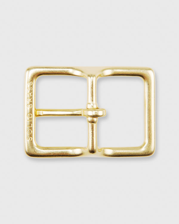 Sid Mashburn Rectangle Belt Buckle In Brass