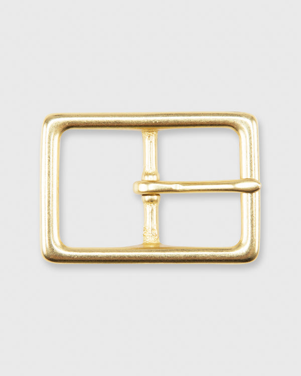 sid mashburn Rectangle Belt Buckle in Brass