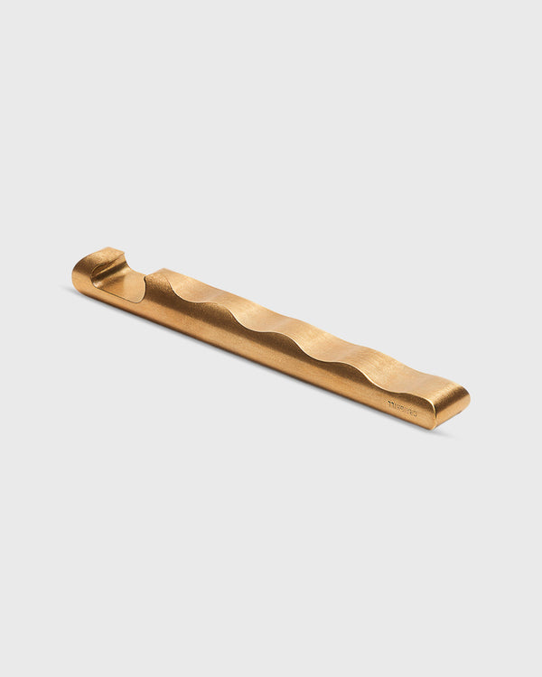 Sid Mashburn Ripple Bottle Opener In Brass