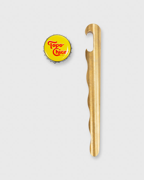 sid mashburn Ripple Bottle Opener in Brass