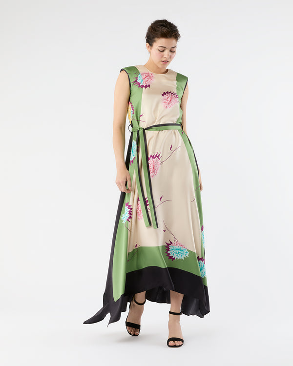 Sid Mashburn San Carlo Dress In Derby Silk Twill