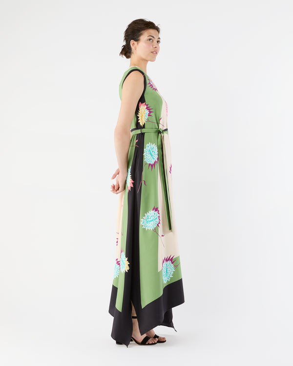 Sid Mashburn San Carlo Dress In Derby Silk Twill