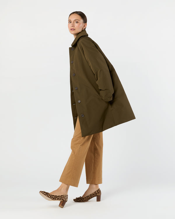Sid Mashburn Sangria Coat In Military