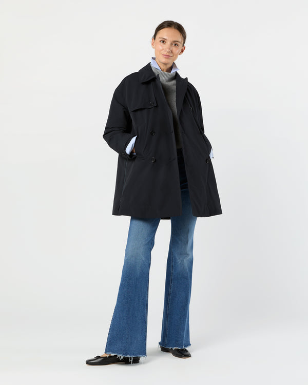 Sid Mashburn Scarlett Coat In Navy