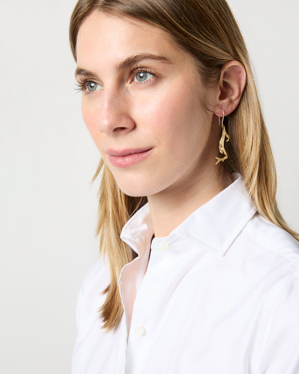 Sid Mashburn Sea Algea Earrings In Tumbaga