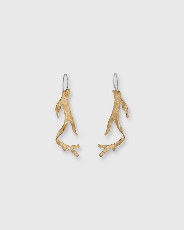 sid mashburn Sea Algea Earrings in Tumbaga