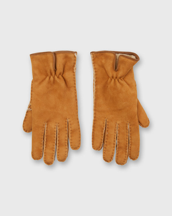 sid mashburn Sherpa-Lined Gloves in Chestnut