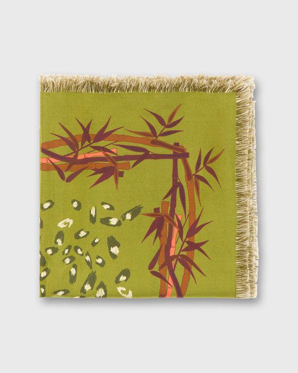 Sid Mashburn Silk Square Scarf In Animal