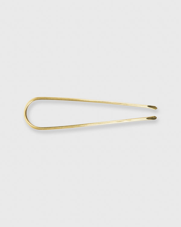 sid mashburn Slim Hair Hook in Brass