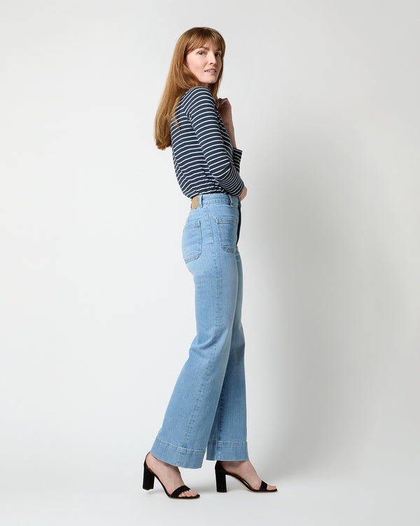 Sid Mashburn St Monica Jean In Azurina Blue