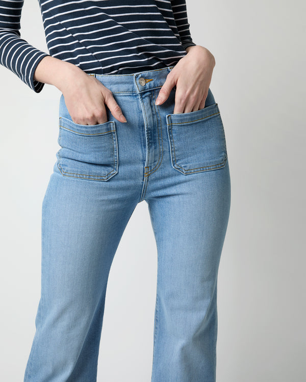 Sid Mashburn St Monica Jean In Azurina Blue