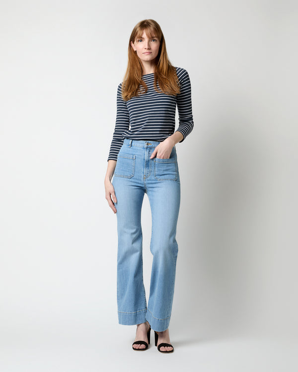 sid mashburn St Monica Jean in Azurina Blue