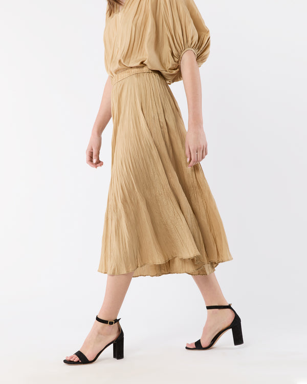 Sid Mashburn Sully Skirt In Desert Sand