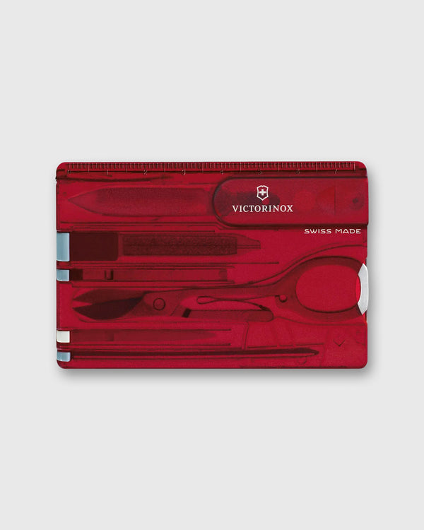 sid mashburn Swiss Card Classic in Red