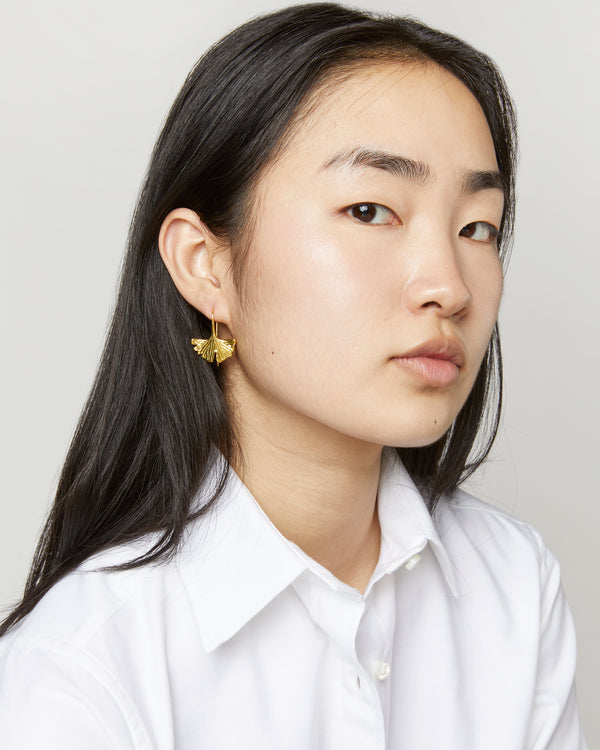 Sid Mashburn Tangerine Earrings In Gold