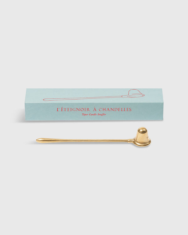 sid mashburn Taper Candle Snuffer in Brass