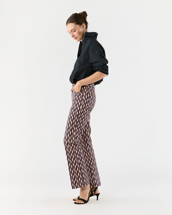 Sid Mashburn The Cropped Flare Jean In Pesciolini