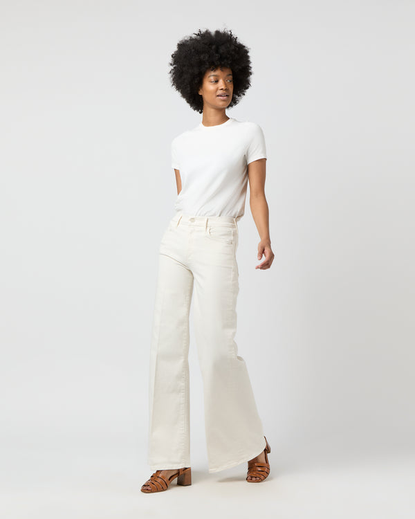 Sid Mashburn The Twister Skimp Jean In Cream Puffs