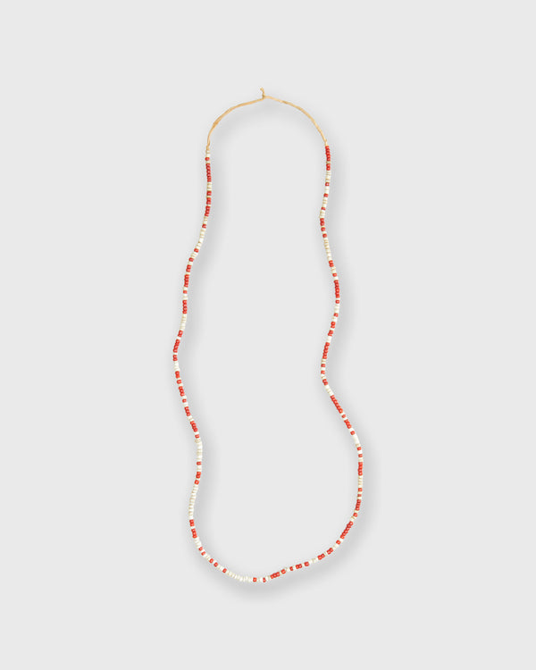 sid mashburn Tiny African Beads in Red/White